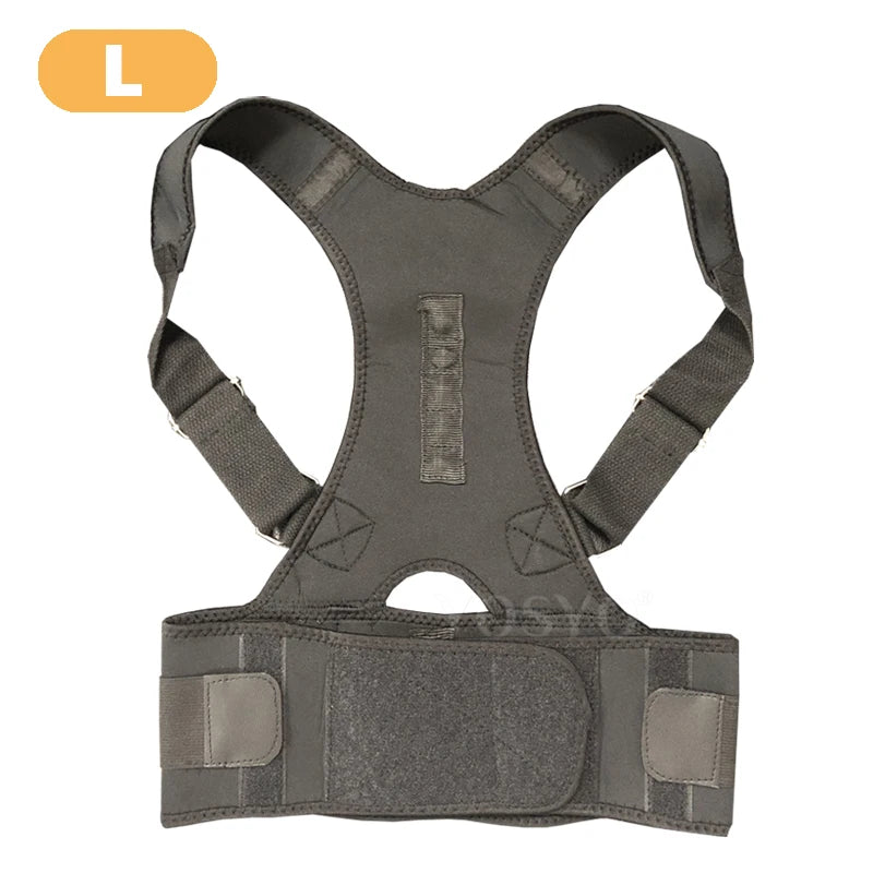 Posture Corrector Magnetic Therapy Brace Shoulder Back Support Belt for Men Women Braces & Supports Belt Shoulder Posture