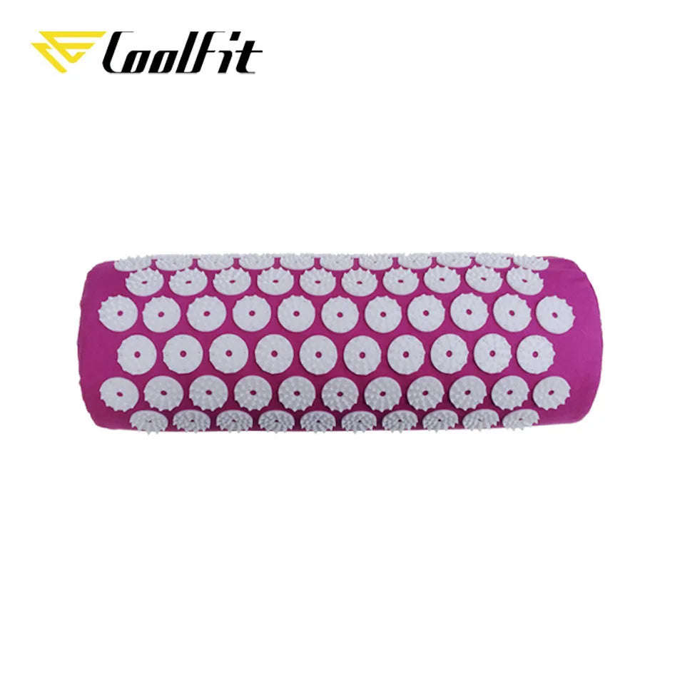 CoolFit Acupressure Mat & Pillow Set – Kuznetsov Spike Mat for Back & Neck Relief