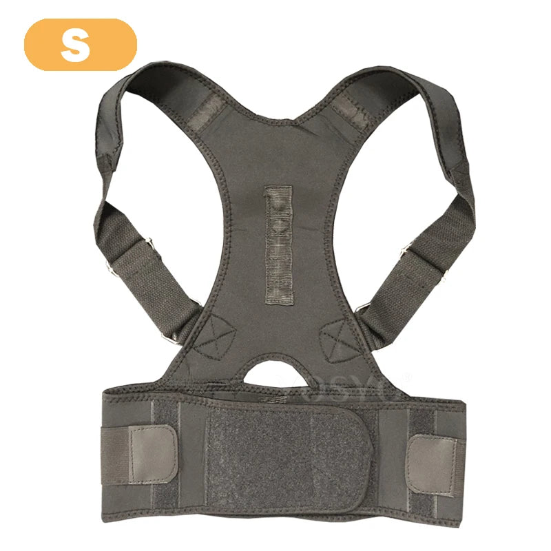 Posture Corrector Magnetic Therapy Brace Shoulder Back Support Belt for Men Women Braces & Supports Belt Shoulder Posture