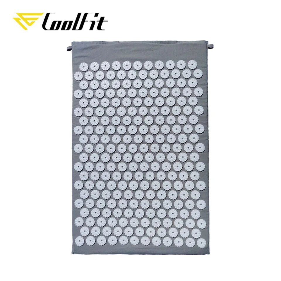 CoolFit Acupressure Mat & Pillow Set – Kuznetsov Spike Mat for Back & Neck Relief