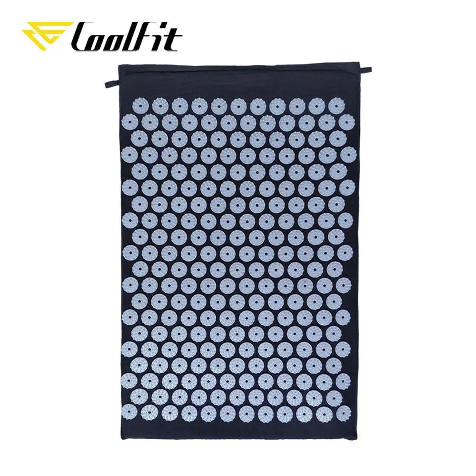 CoolFit Acupressure Mat & Pillow Set – Kuznetsov Spike Mat for Back & Neck Relief
