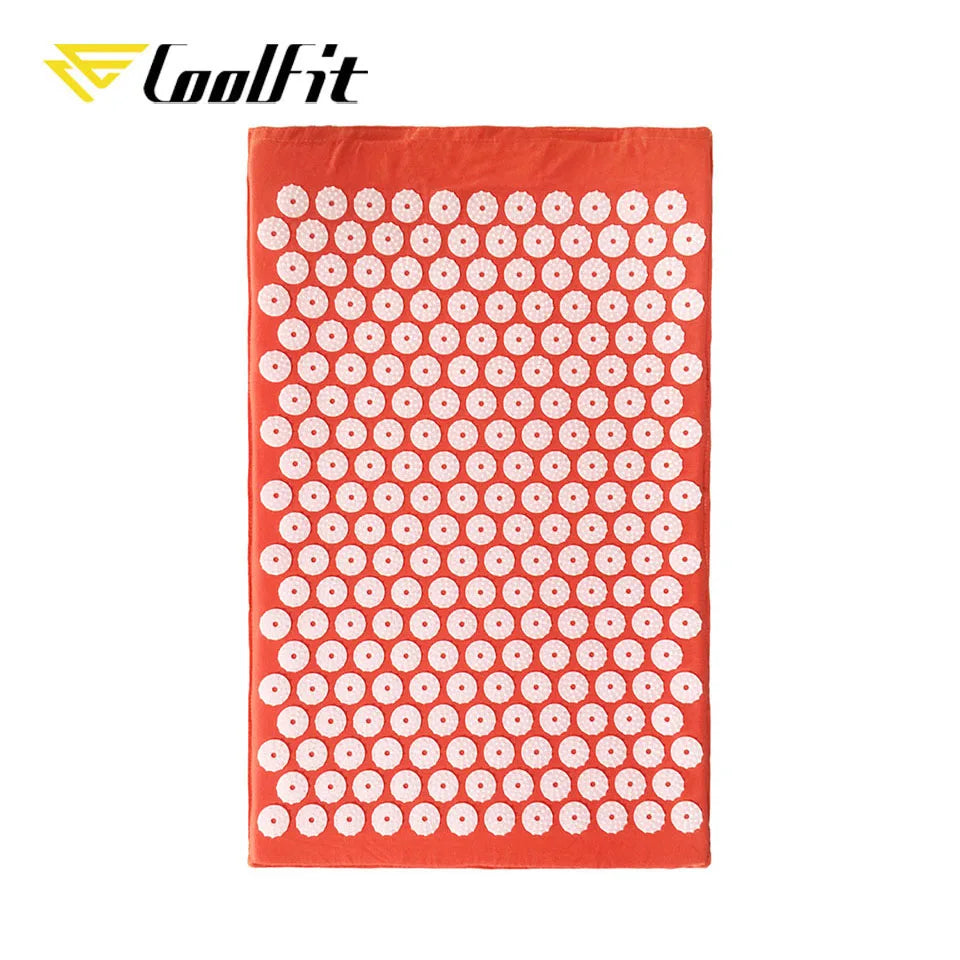 CoolFit Acupressure Mat & Pillow Set – Kuznetsov Spike Mat for Back & Neck Relief