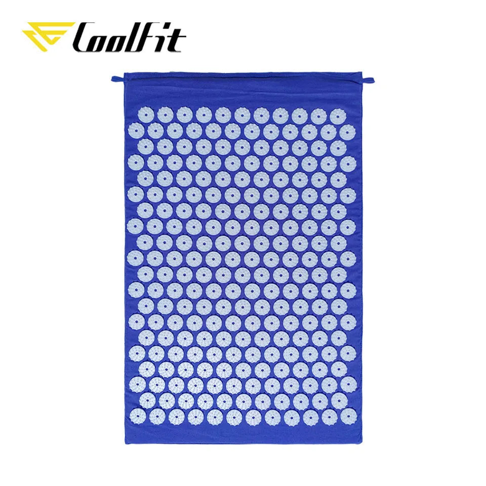 CoolFit Acupressure Mat & Pillow Set – Kuznetsov Spike Mat for Back & Neck Relief