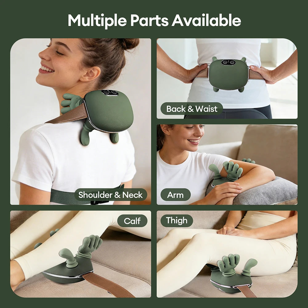 Wireless Bionic Finger Neck & Shoulder Massager – Cervical Kneading Shawl