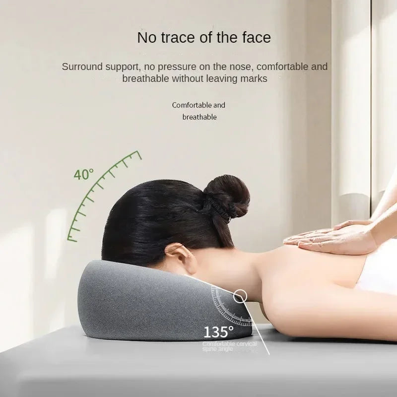 Memory Foam Face Rest Pillow – Ergonomic Headrest for Beauty Salon & Massage