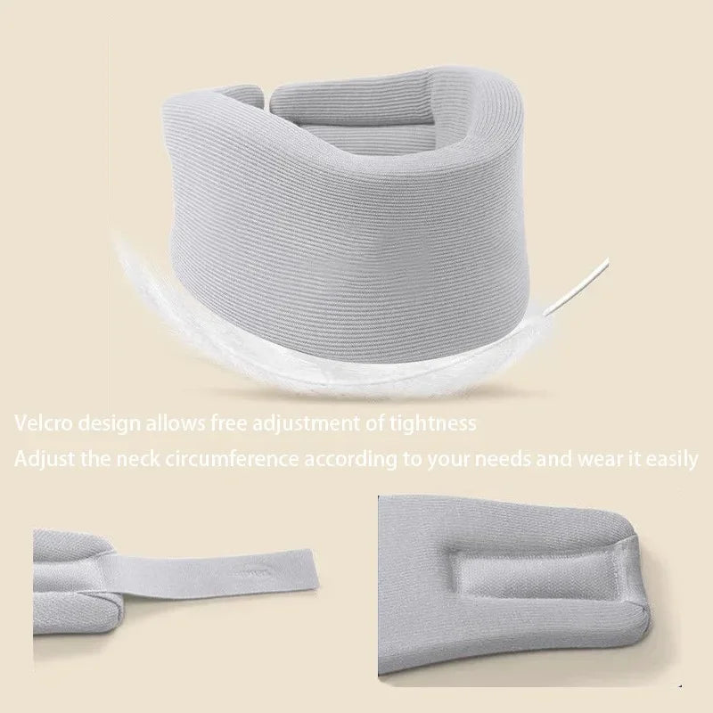 Adjustable Cervical Neck Support – Breathable Sponge Protector for Sleep & Pain Relief