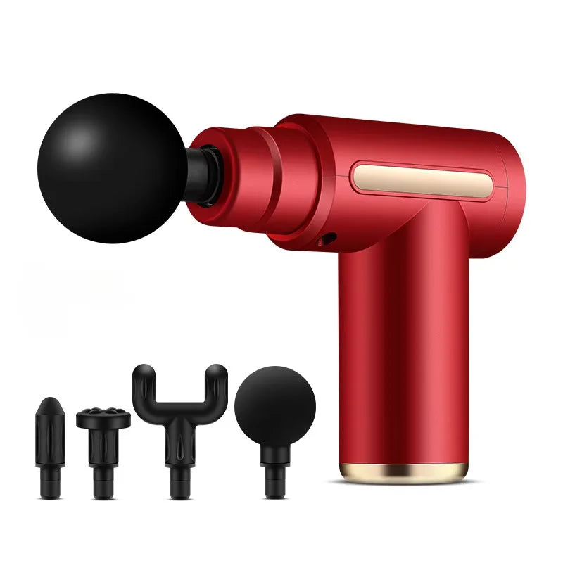 Portable Electric Fascia Gun – Vibrating Muscle Relaxation Tool for Sports Recovery