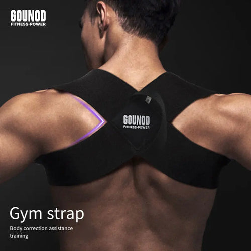 Adjustable Back Posture Corrector – Neck Brace & Shoulder Support for Home & Office Use