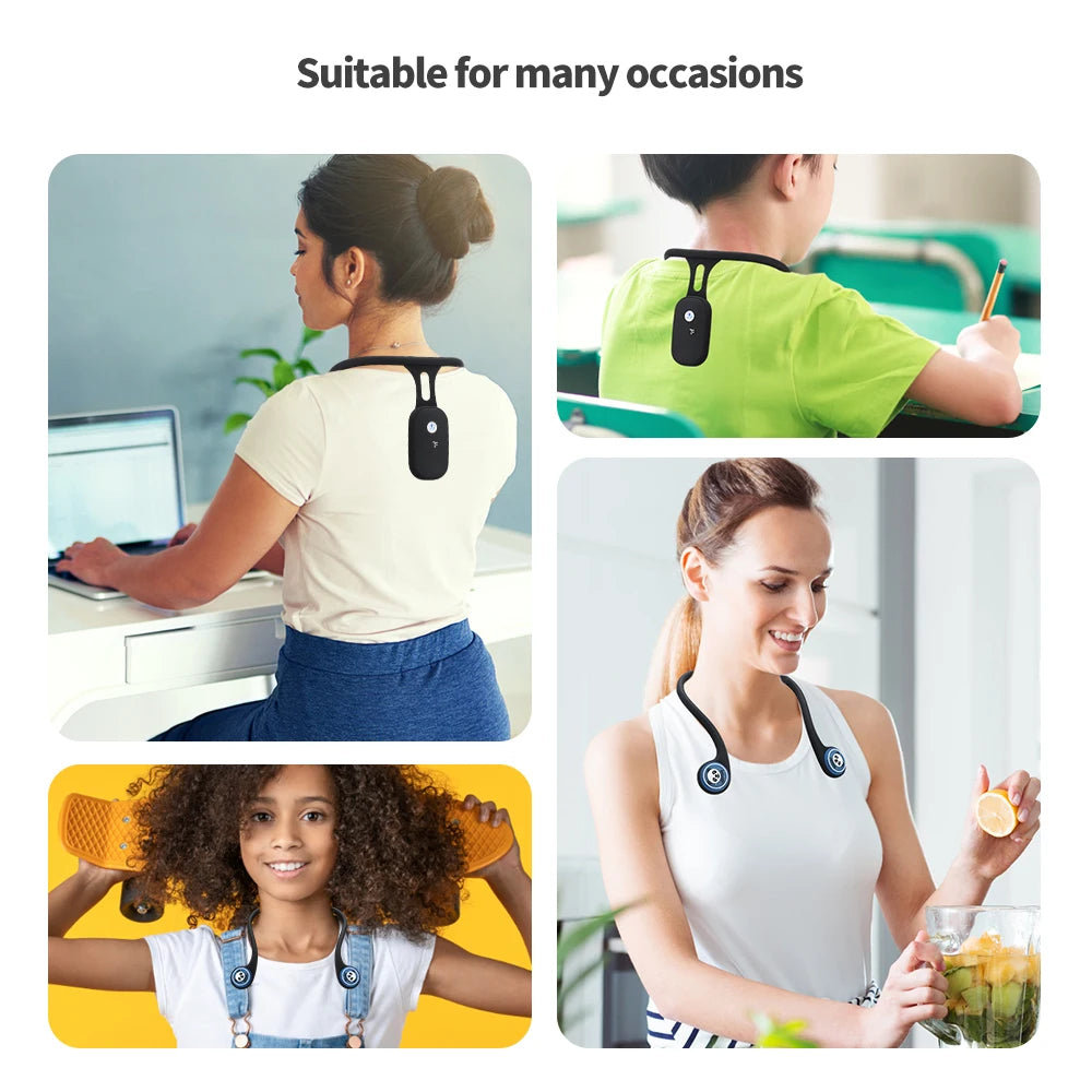 Smart Posture Corrector Device – Realtime Training for Back & Neck Hump Correction