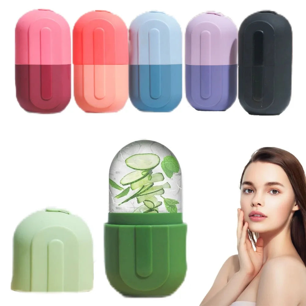 Silicone Ice Roller for Face - Face Lifting & Contouring Massage Tool