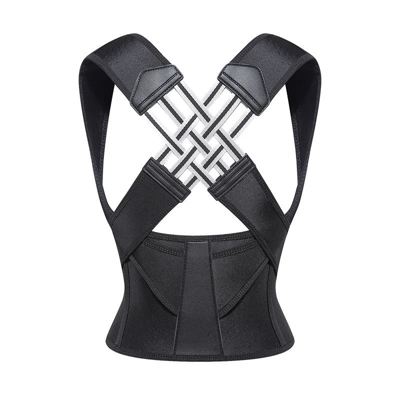 Posture Back Brace Adjustable Back Support Strap to Prevent Spinal Distortion and Hunchback for Men Women corrector de postura