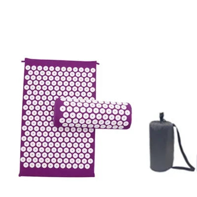 Acupressure Mat & Pillow Cushion Set – Yoga, Acupuncture & Muscle Relaxation