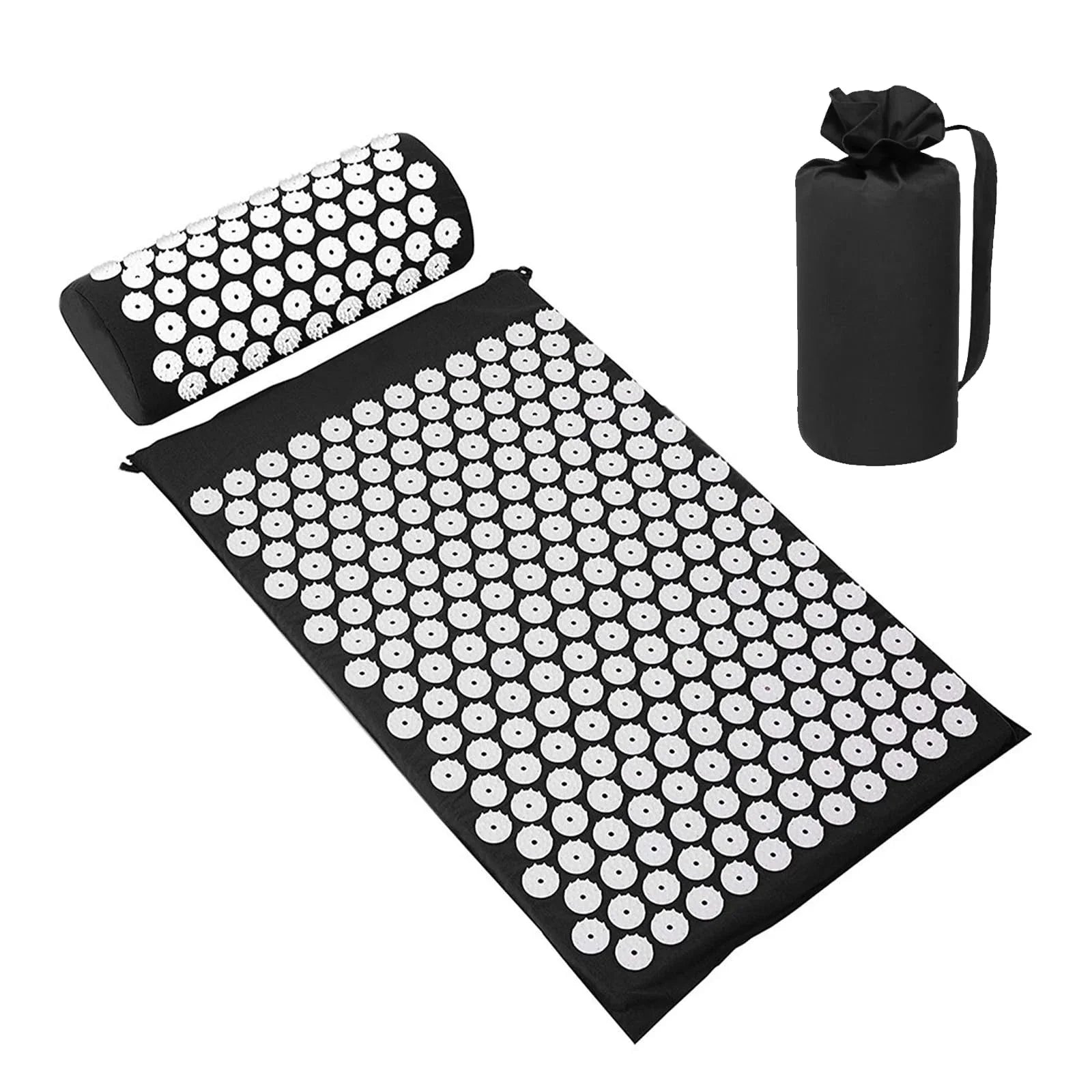 Acupressure Mat & Pillow Set – Stress & Back Pain Relief for Yoga & Muscle Relaxation