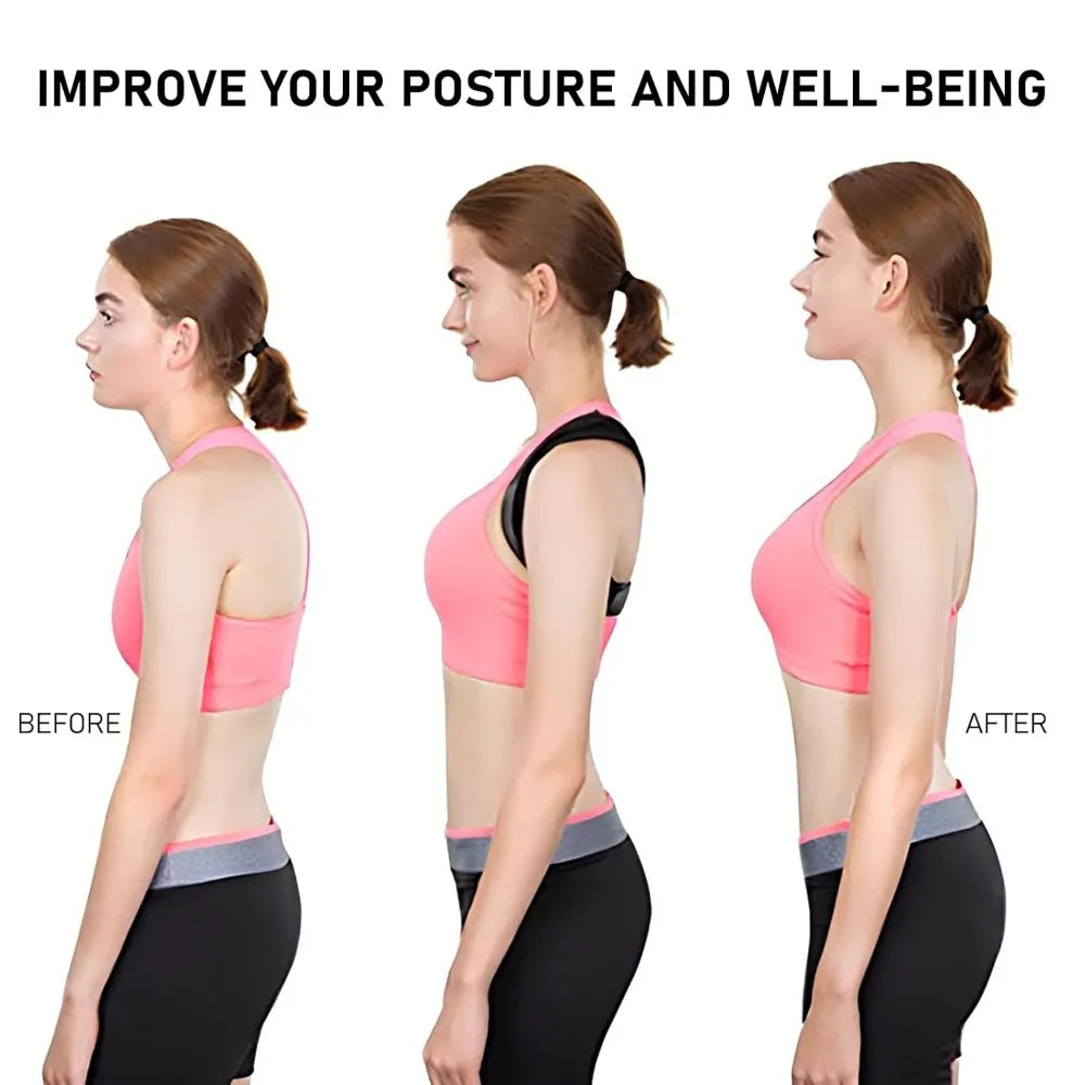 Posture Corrector for Women and Men, Adjustable Back Straightener Posture Brace Corrector