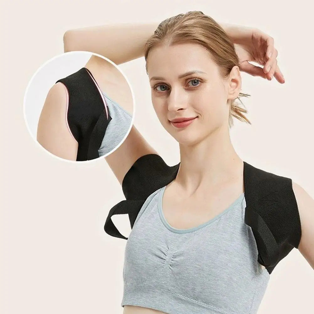 Back Posture Corrector Brace – Body Shaping Shoulder Strap & Spine Support Belt