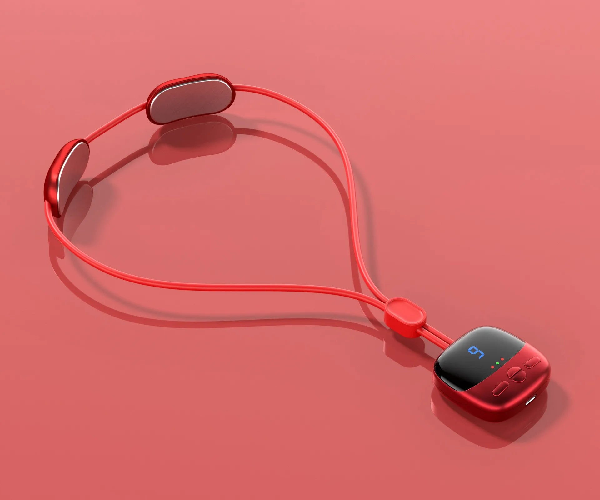 Mini Portable Cervical Spine Massager – Pulse Heat for Neck & Shoulder Relief