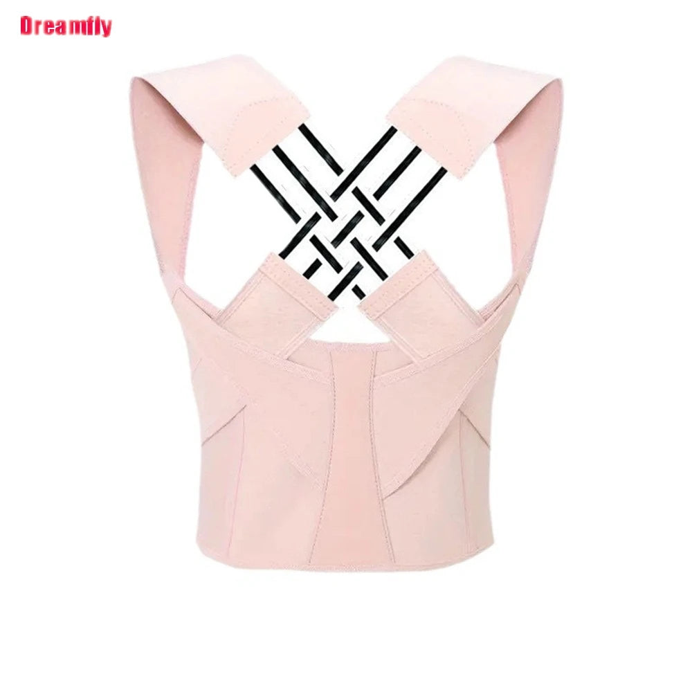 Posture Corrector for Women and Men, Adjustable Shoulder Posture Brace, Back Straightener Posture, Used for Middle Upper Spine
