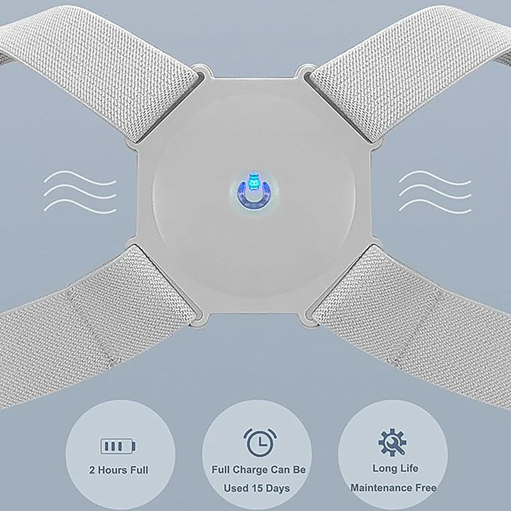 Intelligent USB Posture Corrector – Spine & Humpback Support Device for Kids & Adults