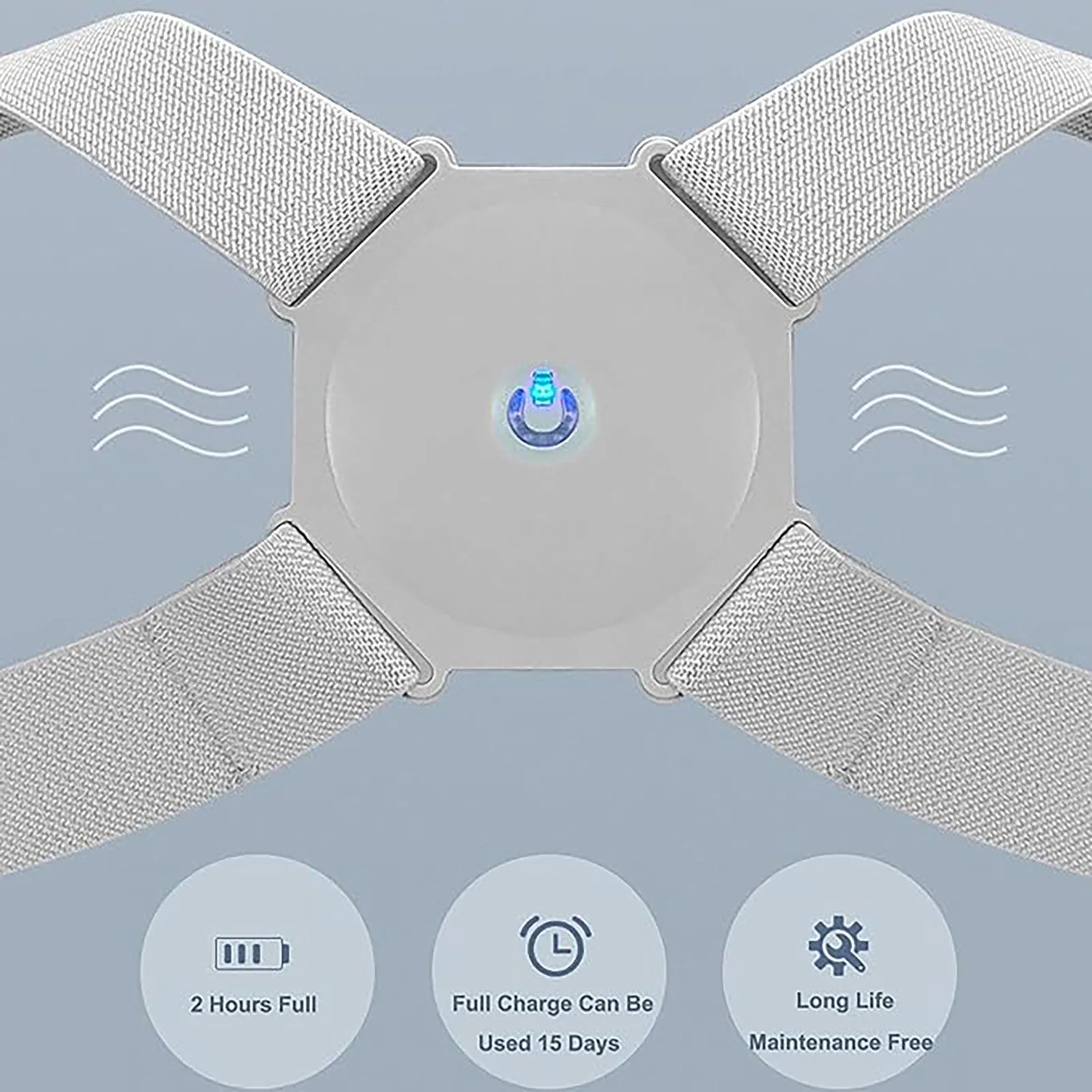 Intelligent USB Posture Corrector – Spine & Humpback Support Device for Kids & Adults