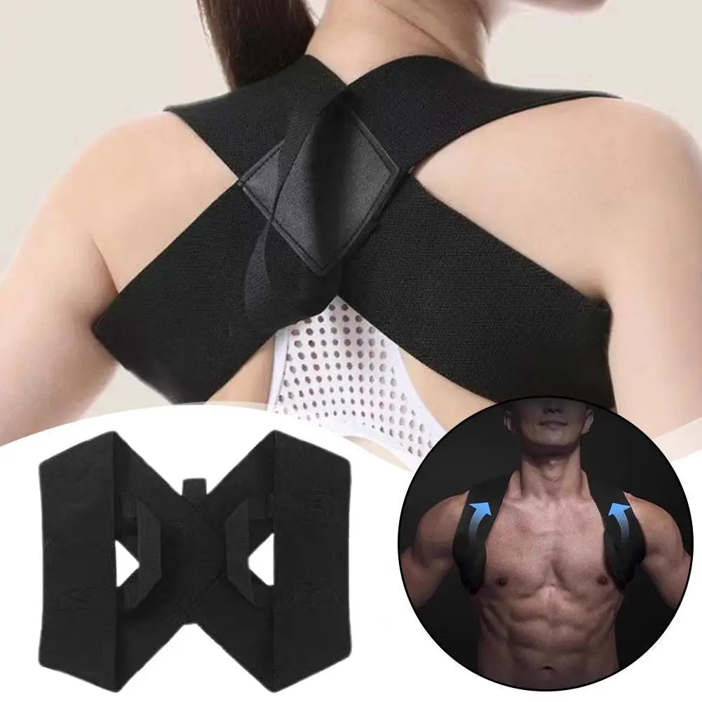 Body Shaping Back Posture Corrector – Fitness Training Shoulder Strap & Spine Support Belt