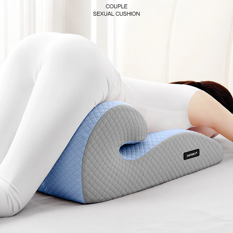 Ergonomic Cervical Traction Pillow – Anti-Snoring & Full-Position Posture Support