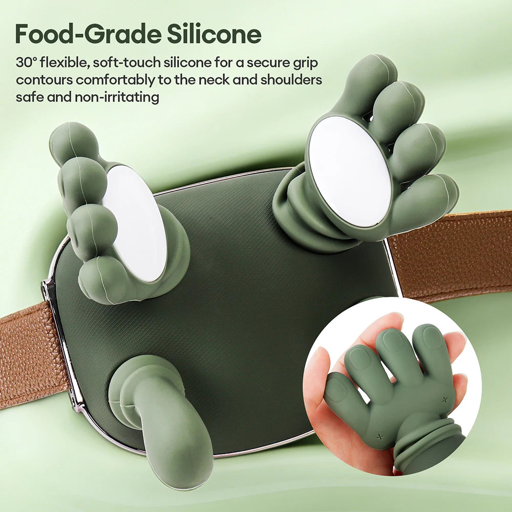 Wireless Bionic Finger Neck & Shoulder Massager – Cervical Kneading Shawl