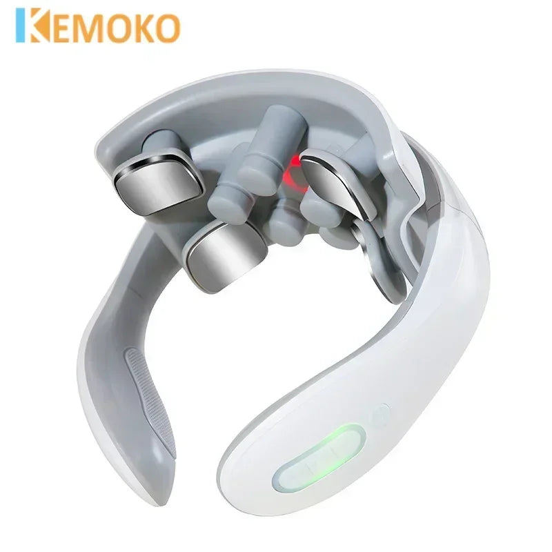 Smart Neck & Back Massager – Heating Cervical Vibrator for Muscle Pain Relief