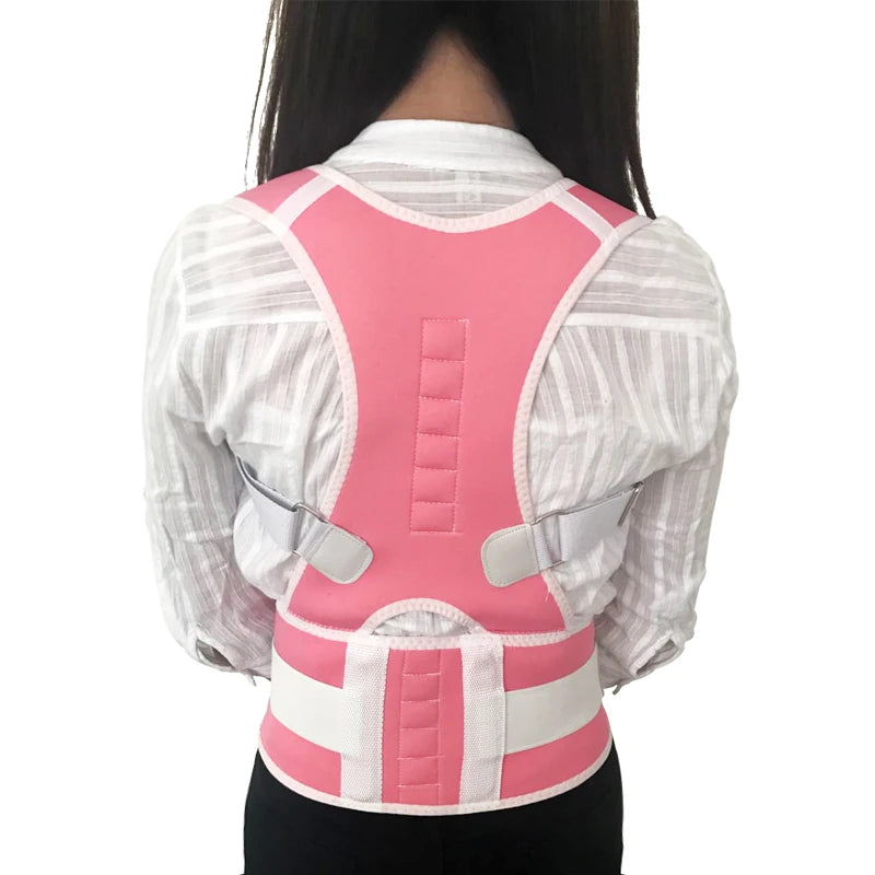 Magnetic Posture Corrector – Orthopedic Back Support Belt with Magnet Therapy for Men & Women