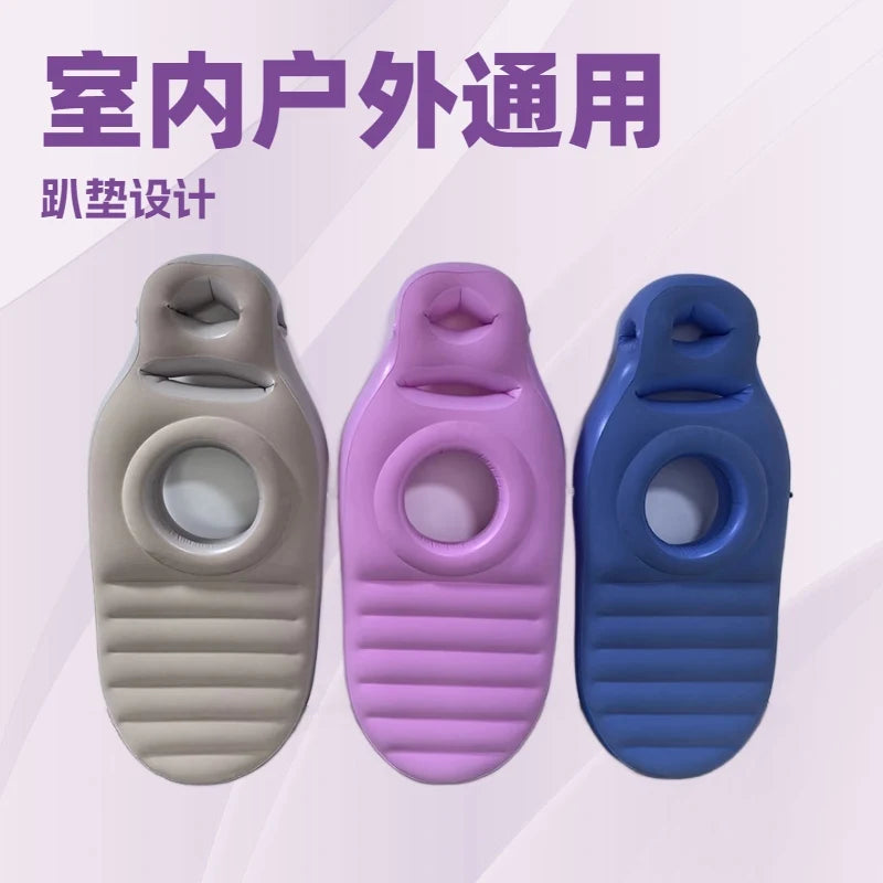 Inflatable Maternity Pillow with Belly Hole – Full Body Pregnancy Support Mattress