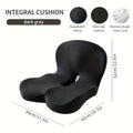Ergonomic Orthopedic Seat Cushion with Washable Cover – Waist & Hip Support