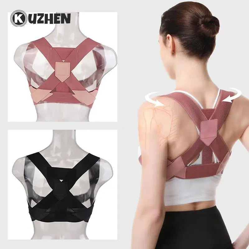 Invisible Chest Posture Corrector for Women – Elastic Back & Shoulder Support Corset
