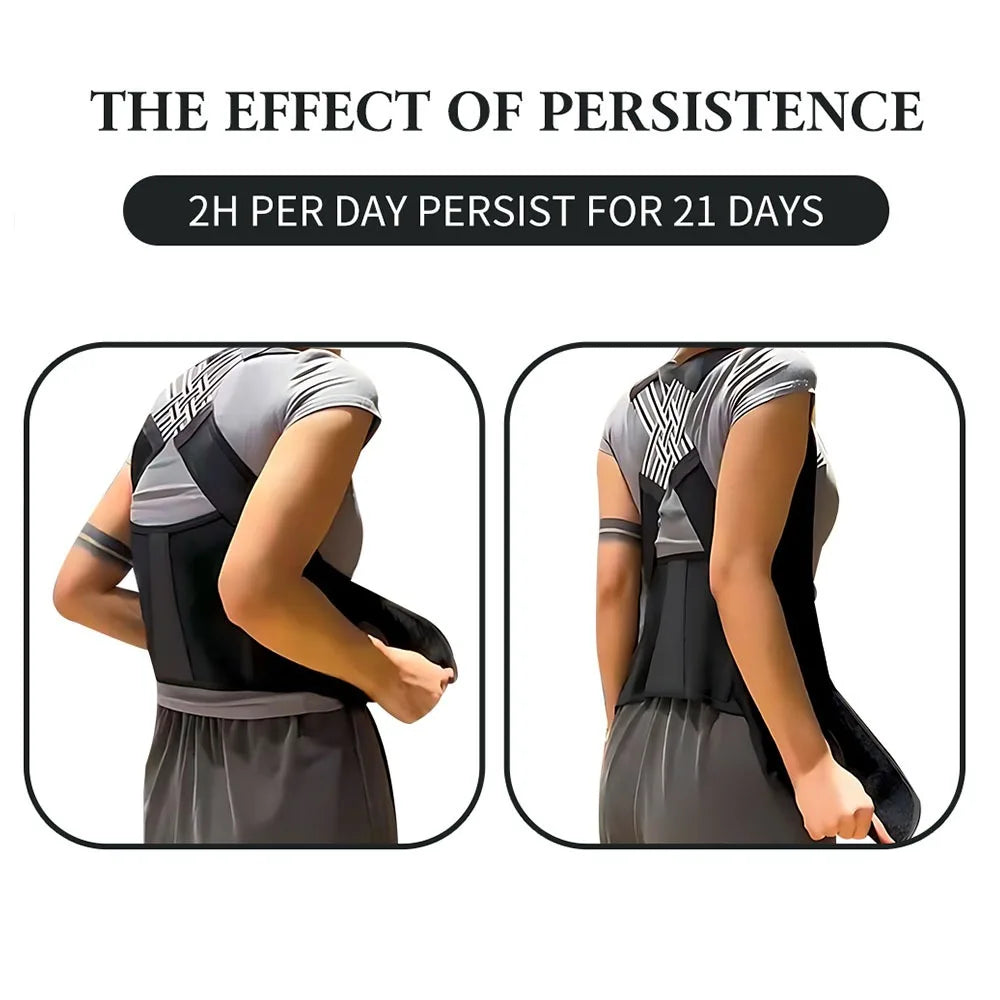 Magnetic Therapy Back Posture Corrector – Adjustable Shoulder Support for Sitting & Shaping