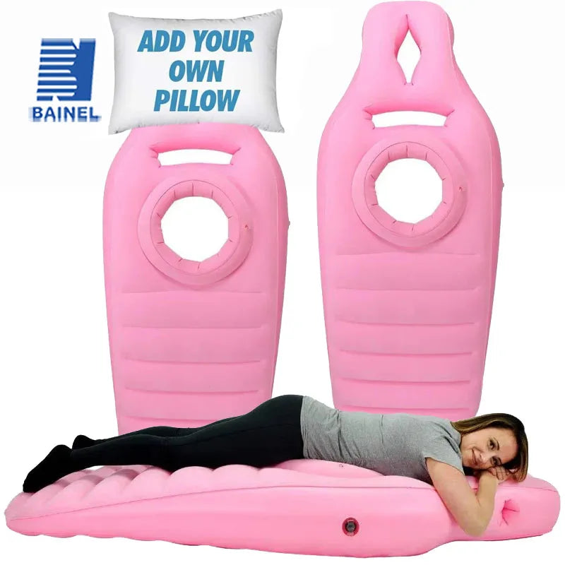 Inflatable Pregnancy Pillow – Maternity Body Support Mat for Safe & Comfortable Sleep