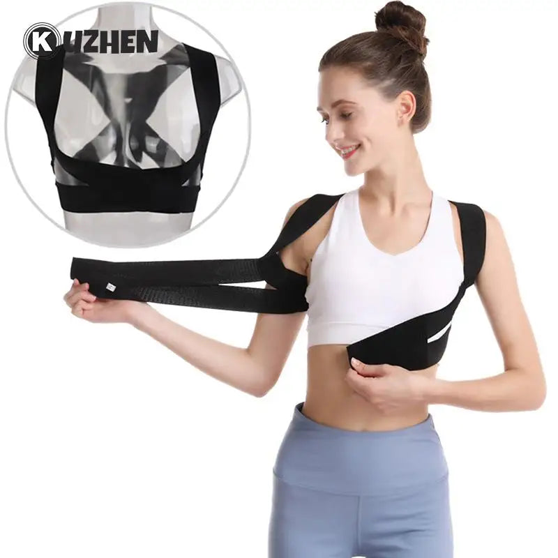 Invisible Chest Posture Corrector for Women – Elastic Back & Shoulder Support Corset
