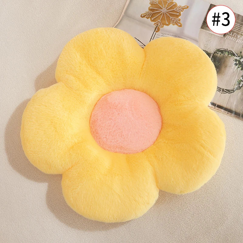 Flower Cushions Soft Sitting Cushion Decorative Cushions Sofa Accessorie Office Seats Cushions Home Decoration