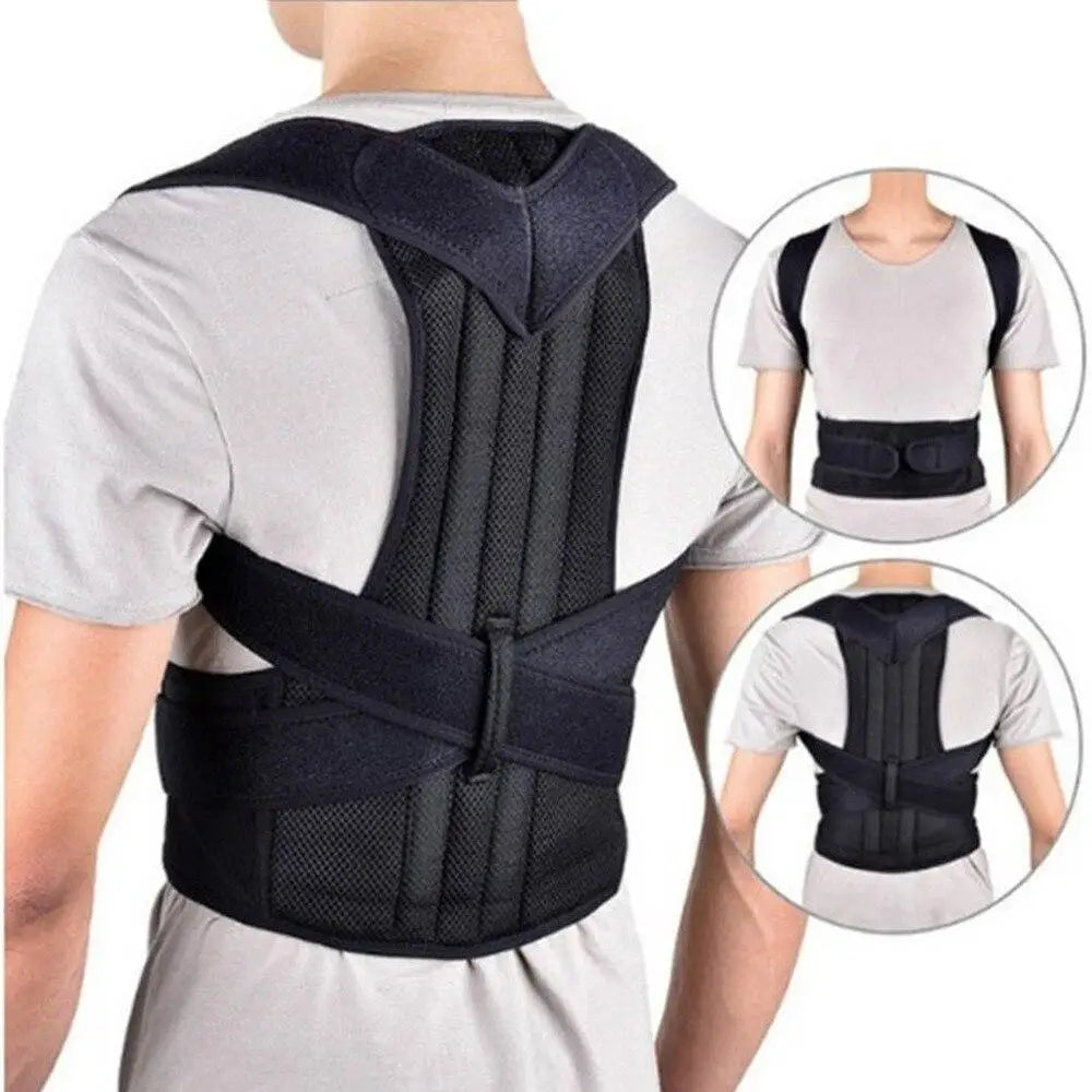 Posture Corrector Back Brace – Clavicle Support to Stop Slouching & Hunching for Men & Women