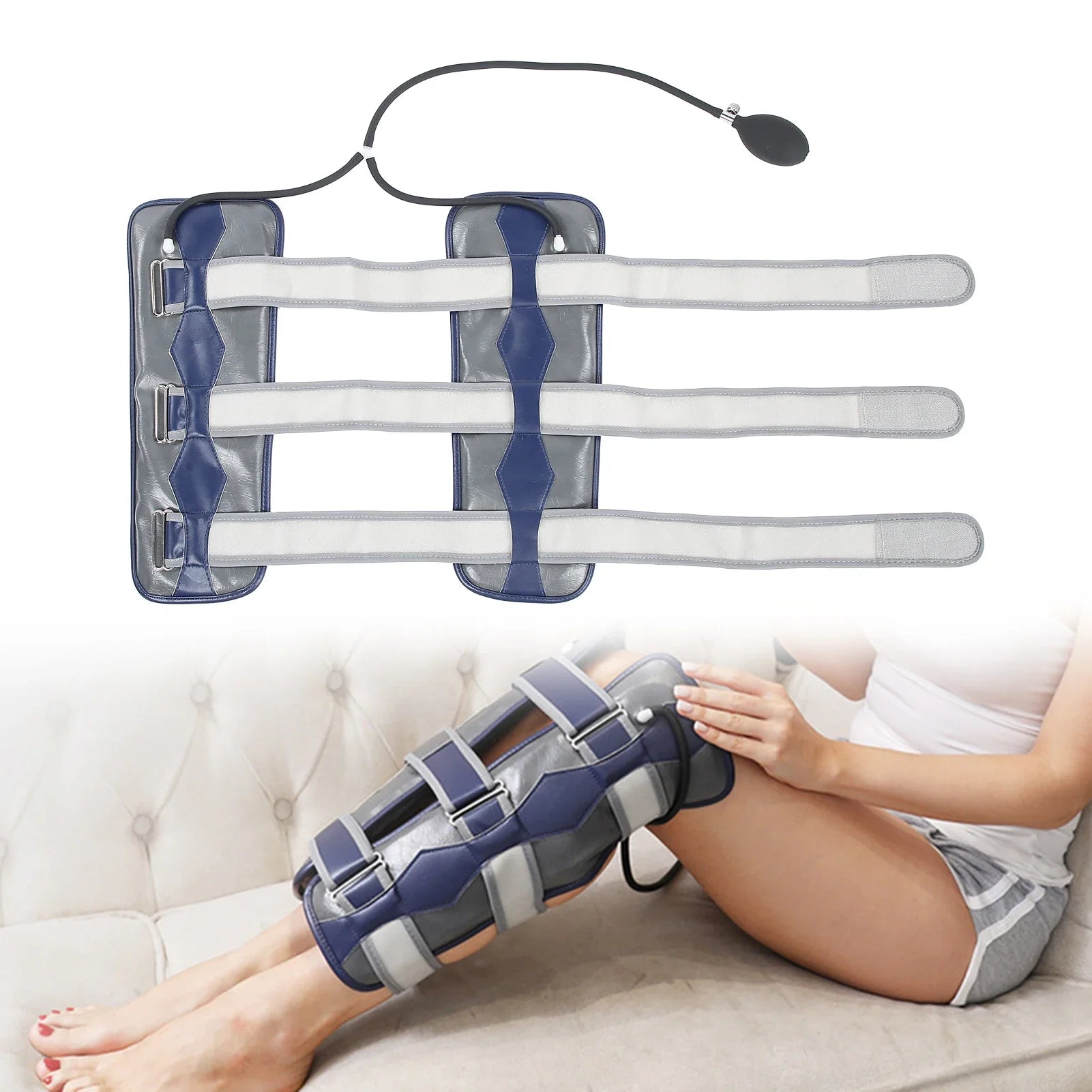 O/X Leg Correction Belt – Adjustable Knee Straightening & Posture Corrector