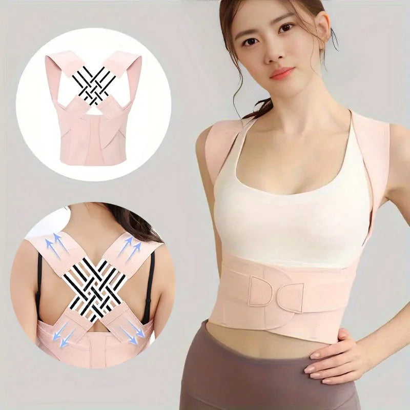 Magnetic Therapy Back Posture Corrector – Adjustable Shoulder Support for Sitting & Shaping