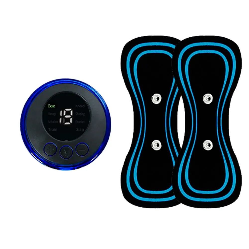 Smart Electric Neck Massager Set – Cervical Patch, 8 Modes & 19 Intensity Levels