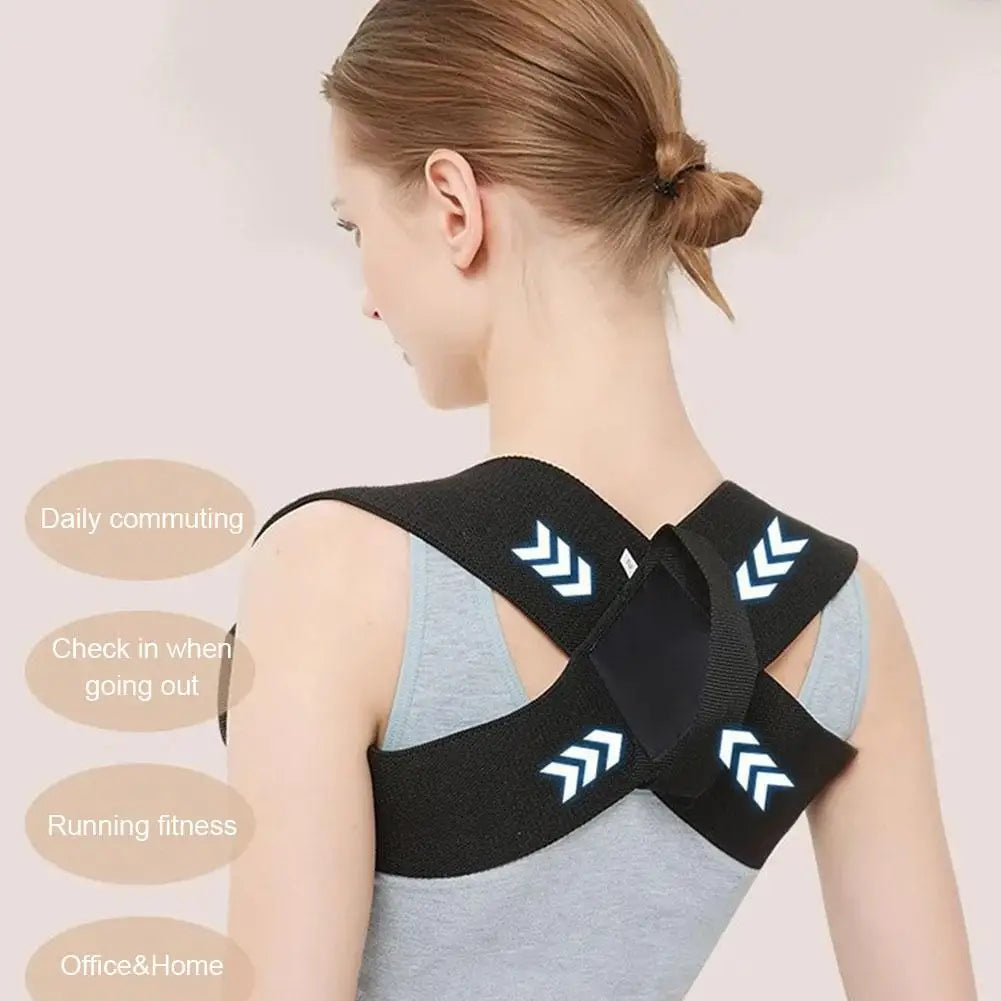 Body Shaping Back Posture Corrector – Fitness Training Shoulder Strap & Spine Support Belt