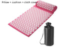 Acupressure Spike Mat with Pillow Cover – Back & Body Pain Relief Yoga Mat