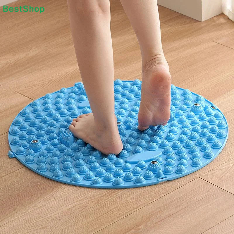 Foot Acupressure Mat – Reflexology Pressure Point Pad with Magnetic Therapy