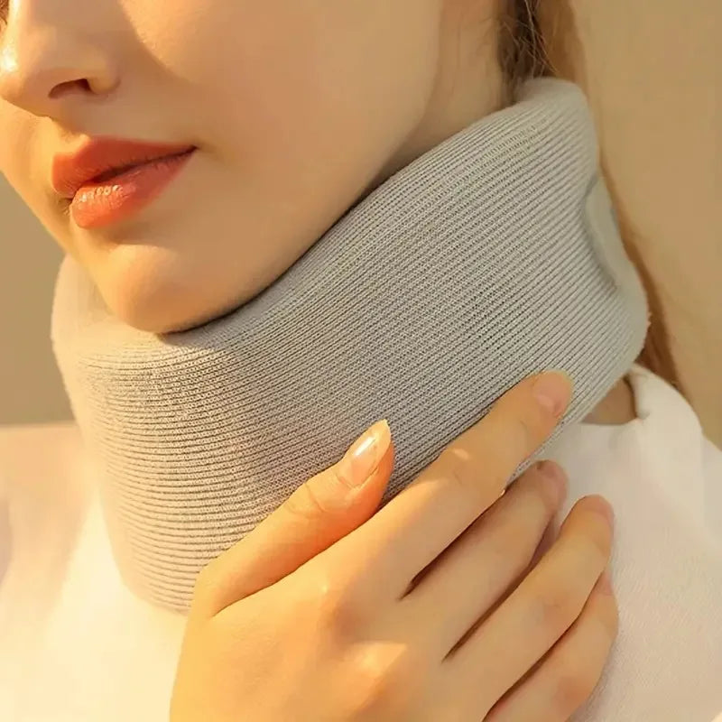 Adjustable Cervical Neck Support – Breathable Sponge Protector for Sleep & Pain Relief