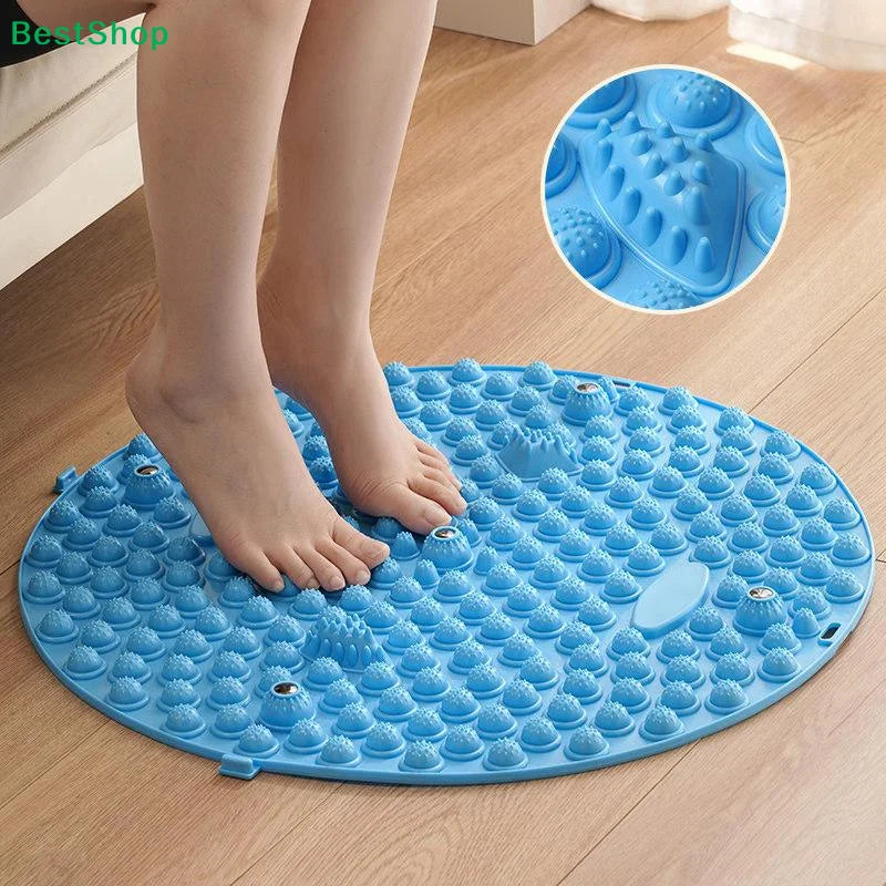 Foot Acupressure Mat – Reflexology Pressure Point Pad with Magnetic Therapy