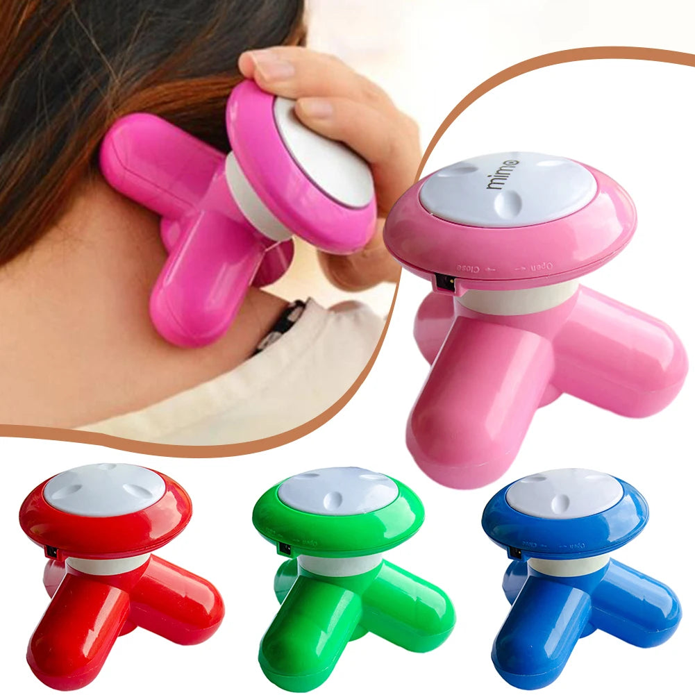 Handheld Electric Percussion Massager – Neck, Shoulder, Leg & Full Body Relief