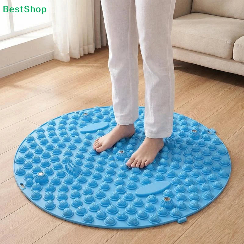 Foot Acupressure Mat – Reflexology Pressure Point Pad with Magnetic Therapy
