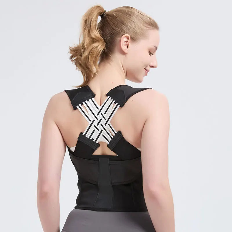 Adult Posture Corrector Belt – Breathable Back Correction Strap for Men & Women Sitting Support