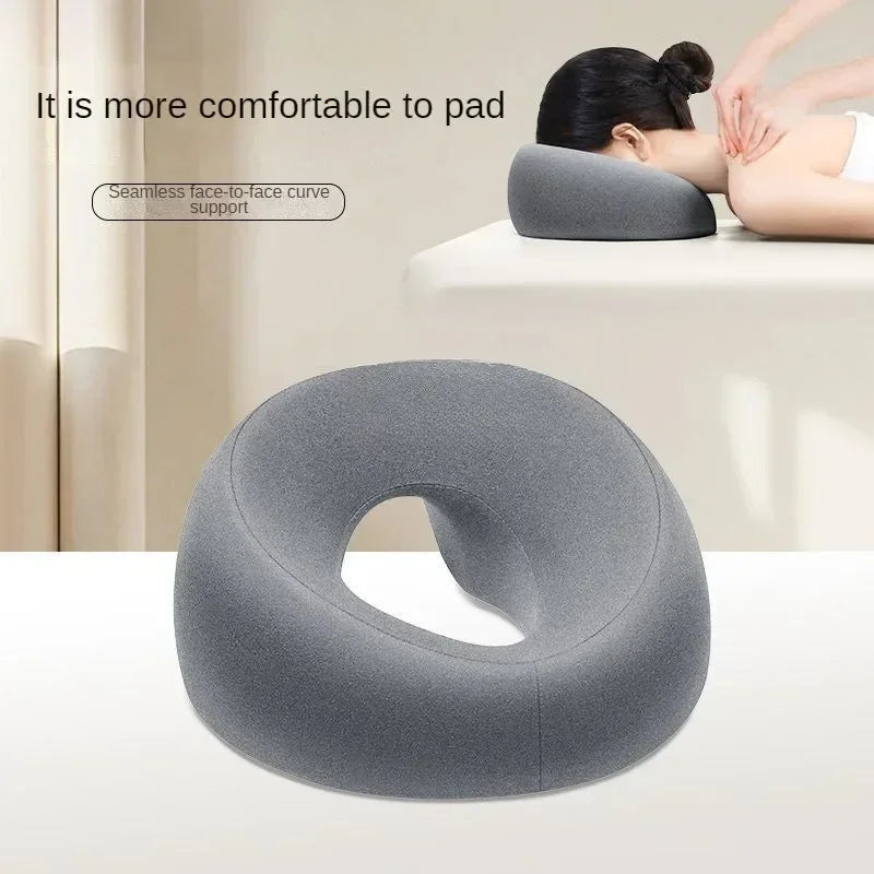 Memory Foam Face Rest Pillow – Ergonomic Headrest for Beauty Salon & Massage