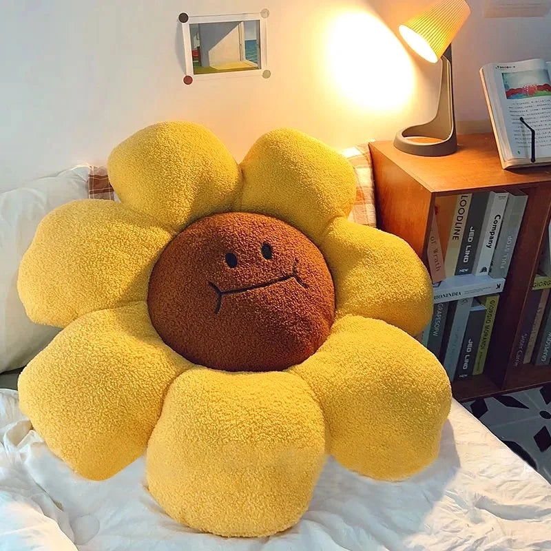Flower Cushions Soft Sitting Cushion Decorative Cushions Sofa Accessorie Office Seats Cushions Home Decoration