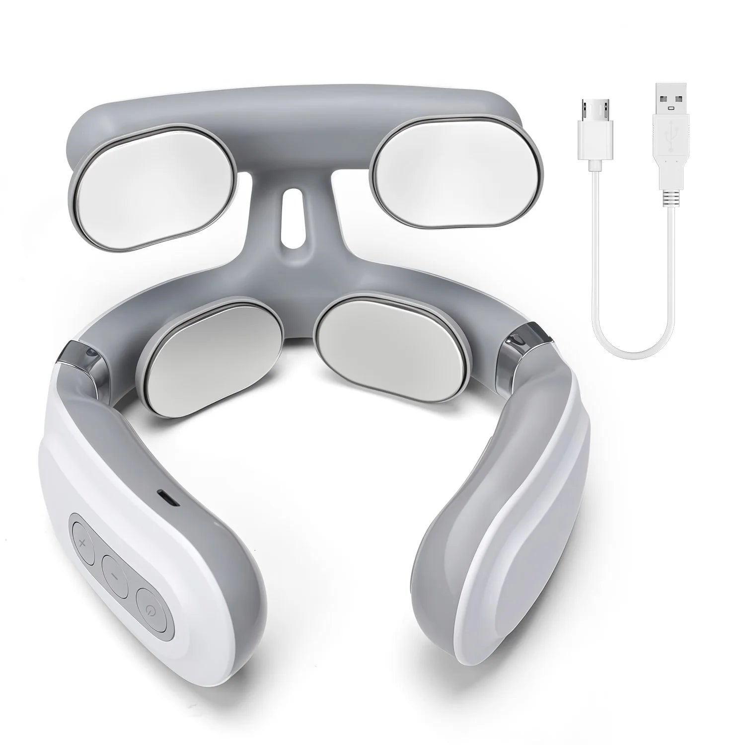 4D Smart Cervical Massager – Heating Deep Tissue Kneading for Neck & Shoulder Relief